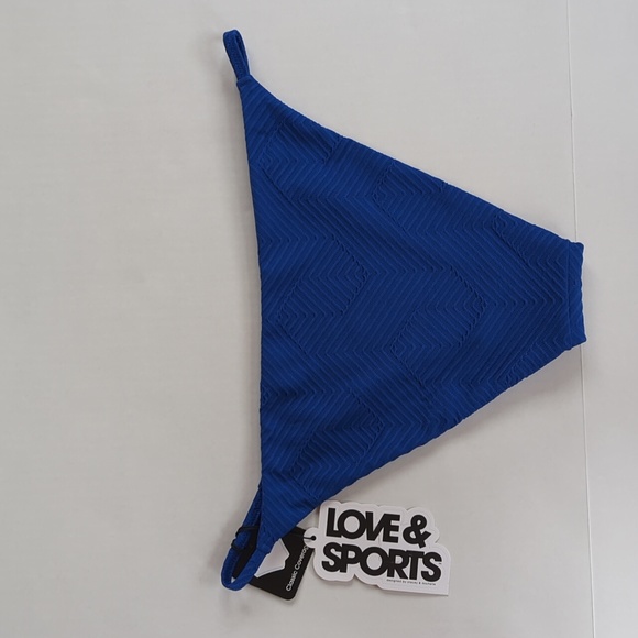 NWT Love & Sports Classic Coverage Bikini Bottom XL Blue 16-18 - Picture 10 of 12